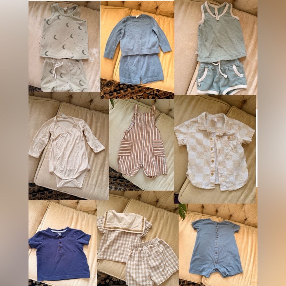 Natural Fiber 12-18 month spring summer bundle